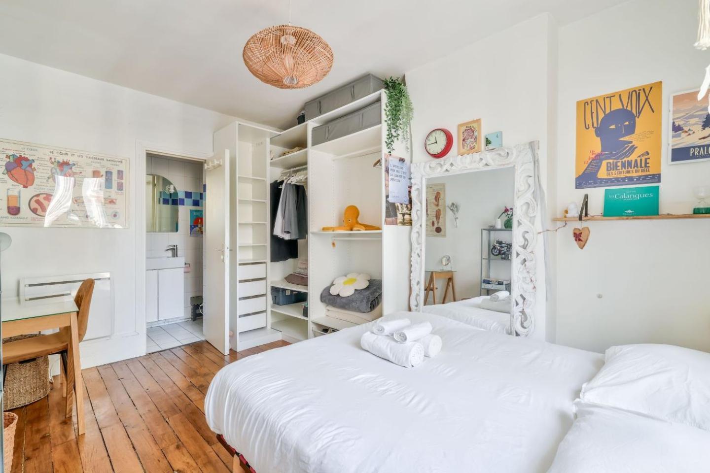 Lovely 1br Flat Near Voltaire Metro Station Appartement